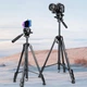 Універсальний штатив-трипод Yunteng VT-6006 (60-183 см) для телефону та камери + кріплення у комплекті - зображення 1