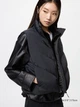 Куртка из экокожи UNIQLO на молнии 1159851802 (Черный M) - изображение 5