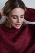 Вязаный костюм SC970 42-44 Бордо - изображение 5