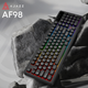 Клавиатура проводная Ajazz AF98 USB Black (AF98-B) - изображение 6