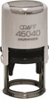 Оснастка для круглой печати Graff 46040 Hummer Glossy для печатки d 40 мм Белый з футляром (GRF42103-14) - изображение 1