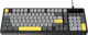 Клавиатура проводная Ajazz AF98 USB Black-Grey-Yellow (AF98-BGY) - изображение 4