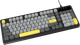 Клавиатура проводная Ajazz AF98 USB Black-Grey-Yellow (AF98-BGY) - изображение 5