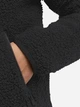 Толстовка на молнии флисовая без капюшона женская Jack Wolfskin High Curl Jkt W A65073-6000 L Черная (4064886550918) - изображение 6