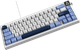 Дротова механічна клавіатура Ajazz AK650 Sea Salt switches Blue White Blue (AK650-SS-BWB) - зображення 5
