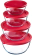 Zestaw pojemników Kadax z pokrywkami 4 szt (5903699496749) - obraz 1