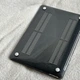 Чохол накладка для MacBook Pro 16" (A2485) з блискітками, Чорний - изображение 3