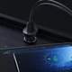 Автомобільний зарядний пристрій Choetech (1USB Type C; 1USB) 38W PD3.0 QC3.0 Black (TC0005) - зображення 4