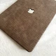 Чохол накладка з еко шкіри на MacBook Air 15 (A2941), Коричневий - изображение 3