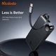 Павербанк Mcdodo FreeGo 10000 mAh 30W із вбудованим висувним USB-C кабелем та LED-дисплеєм MC-3870 - зображення 7
