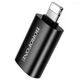 Переходник Borofone BV26 Lightning Male to USB Female USB2.0 Black - изображение 4