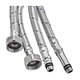 Шланги-голки для змішувачів 80 см Champion FH-01-F1/2"xM10-80 нержавійка (пара) (AC0670) - зображення 1