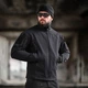 Куртка Yinren Hunter FZ Gen II SoftShell утеплена Флісом L чорна - изображение 3