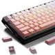 Кейкапи для механічної клавіатури White-pink countur gradient, Cherry Profile - изображение 1