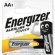 Батарейка Energizer Alkaline Power AA (1 шт.) Black (100057639) - изображение 1