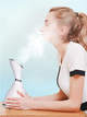 Паровая сауна для лица Nano Ionic Facial Steamer Распариватель для лица Белый - Уценка - изображение 2