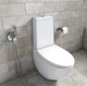 Комплект унитаз с бачком и сиденьем RAK Ceramics Reserva (RAK0028) Белый - изображение 2