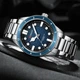 Наручний годинник Curren 8450 Silver-Blue - изображение 3