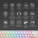 Механічна клавіатура Ducky One 3 Mini Cherry MX Brown RGB White UA - изображение 13