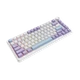 Ігрова дротова механічна клавіатура Ajazz AK820 MAX Magnetic switches-Purple-White-Blue-RGB - зображення 2