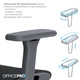 Крісло офісне OfficePro Wave OC670-B-B-B - изображение 14