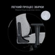 Крісло ігрове Anda Seat Luna L Grey Fabric Size L - изображение 15