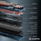 Бездротова механічна клавіатура GamePro Asgard Drakkar (MK305BL) - изображение 8