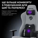 Крісло ігрове Anda Seat Novis Plus Fabric Dark Grey Size XL - изображение 12