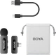 Бездротовий петличний мікрофон BOYA BY-V10 Type-C Black - изображение 2