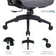 Крісло офісне OfficePro Balance OC620-B-DG-DG - зображення 15