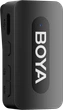 Бездротовий петличний мікрофон BOYA BY-V35 TRS for camera Black - изображение 6