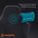 Крісло ігрове GamePro FGC750B Fabric Black - изображение 11