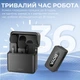 Бездротовий петличний мікрофон BOYA BY-V35 TRS for camera Black - изображение 10