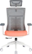 Крісло офісне OfficePro Balance OC550-W-DG-OR - зображення 2
