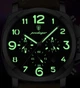 Чоловічий годинник Poedagar Luminious Rubber Black, 2 ремінці - зображення 3