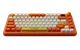 Бездротова механічна клавіатура Ajazz AK820 MAX Avocado Switch Orange-White Theme-RGB--With Screen - зображення 5