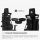 Геймерське крісло Cyberlux V10 Fabric Black (арт. GM-V10 FB) - изображение 11