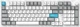 Клавіатура GamePro Asgard Drakkar White (MK305WH) - зображення 1