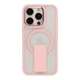 Чохол TPU+PC FlexGuard Magnetic Ring Stand для iPhone 15 Pro Max Pink - изображение 1