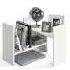 Настольная полка для хранения KOMTO Shelf K Белый (p-186-479) - изображение 3