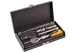 Набор инструментов Mastertool PROFI ¼" 45 шт 4-13 мм телескопическая трещотка CrV50BV30 металлический кейс 78-2045 - изображение 2