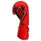 Перчатки боксерские кожаные на липучке Fistrage Fight Gear 79211 размер 12 унций Red-Black - изображение 5