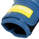 Перчатки боксерские кожаные на липучке Fistrage Fight Gear 7828 размер 12 унций Blue-Yellow - изображение 5