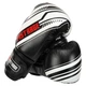 Перчатки боксерские кожаные на липучке Fistrage Fight Gear 7862 размер 12 унций Black-White - изображение 3
