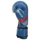Перчатки боксерские кожаные на липучке Fistrage Fight Gear 7804 размер 14 унций Blue-Red - изображение 4