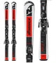 Лижі гірські комплект для підлітків Nordica TEAM J FDT+JR 7.0 130см Black/red/white (0A0345+0C9022ME001) - изображение 2