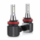 LED лампи Car Rover EF H11 (8000LM, 50W, 6000K) — Потужне світлодіодне головне світло CSP 1860, 2 шт. - зображення 3