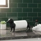 Держатель для бумажных подотенец туалетной бумаги в виде собаки Такса 3D Черный (28355) - изображение 6