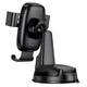 Автотримач для телефону BOROFONE BH130 Follower gravity car holder(center console) Black (6941991121289) - зображення 5
