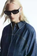 Джинсова сукня COS oversized waisted denim shirt dress 1201874001 38 Синій - изображение 4
